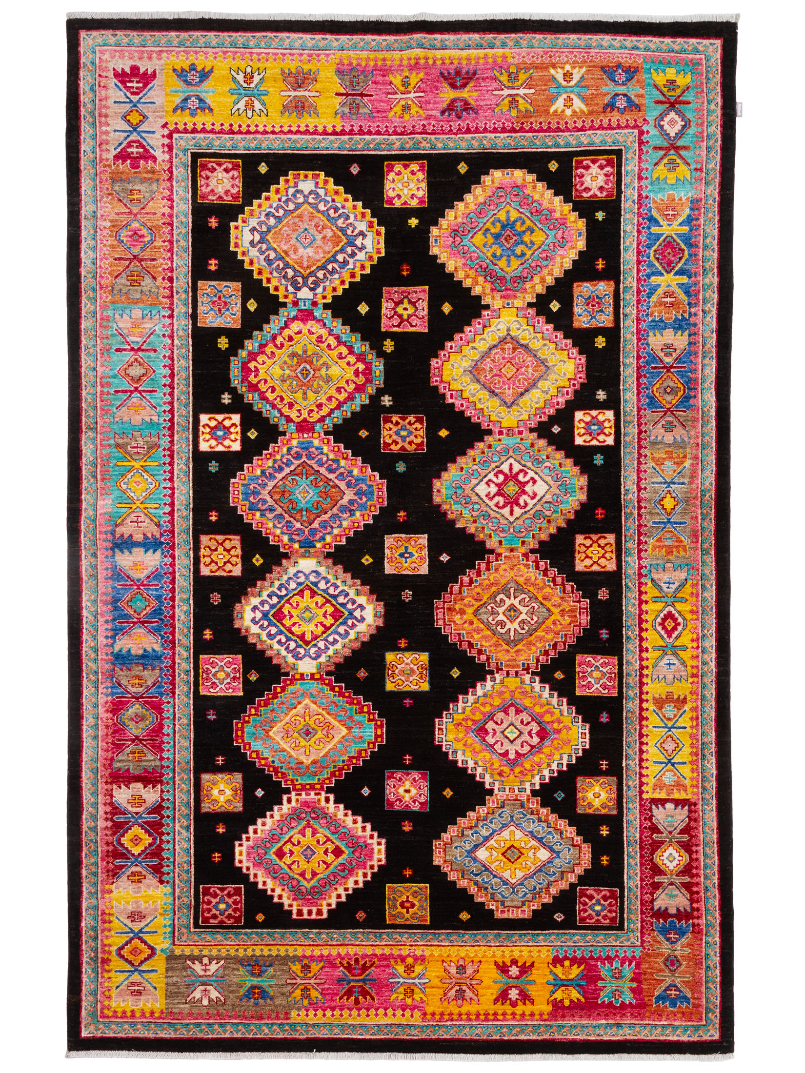Kazak Ghazni ca. 165 x 256 cm, Unikat / Einzelstück