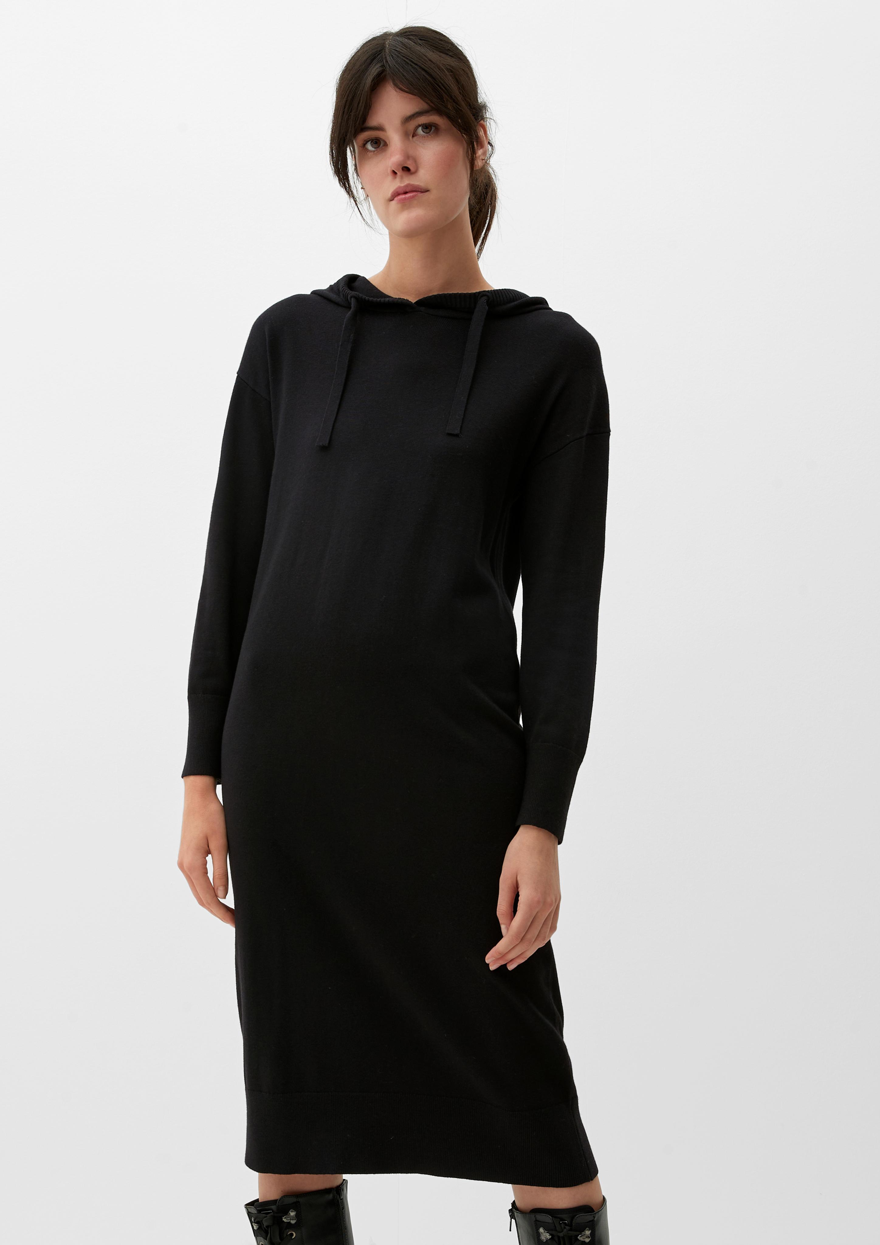 Kapuzenkleid aus Viskosemix  2121294-9999