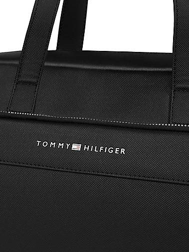TOMMY HILFIGER Laptop-Tasche TH PIQUE PU SLIM COMPUTER BAG