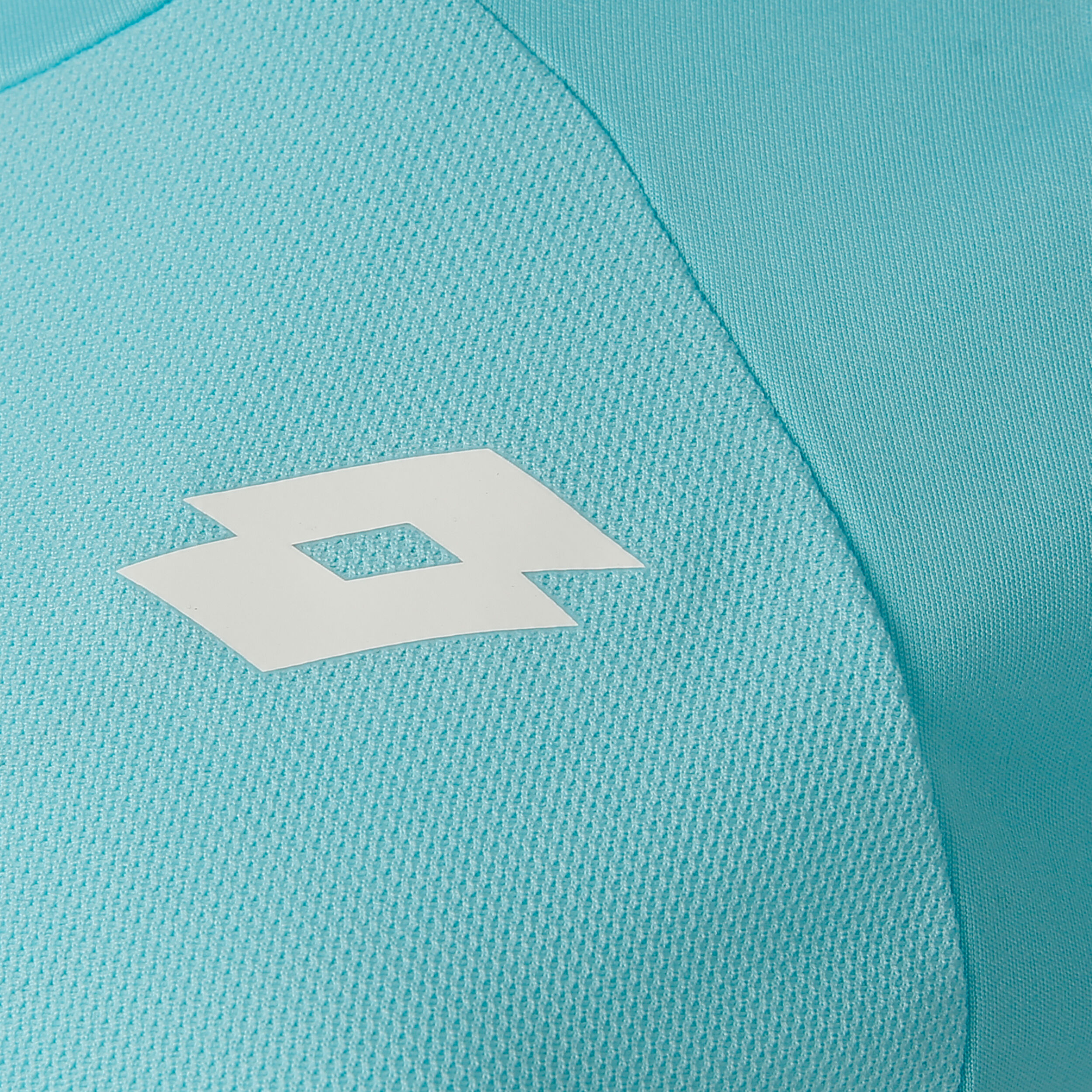 Squadra T-Shirt Damen - Türkis, Weiß