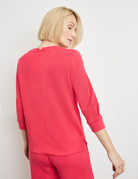 Modisches 3/4 Arm Shirt aus schwerer Jerseyqualität