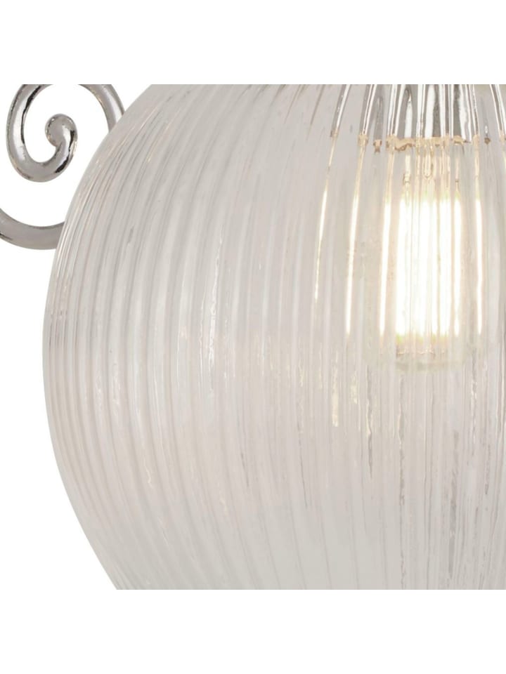 Licht-Erlebnisse Wandlampe in Chrom Weiß günstig kaufen onesize