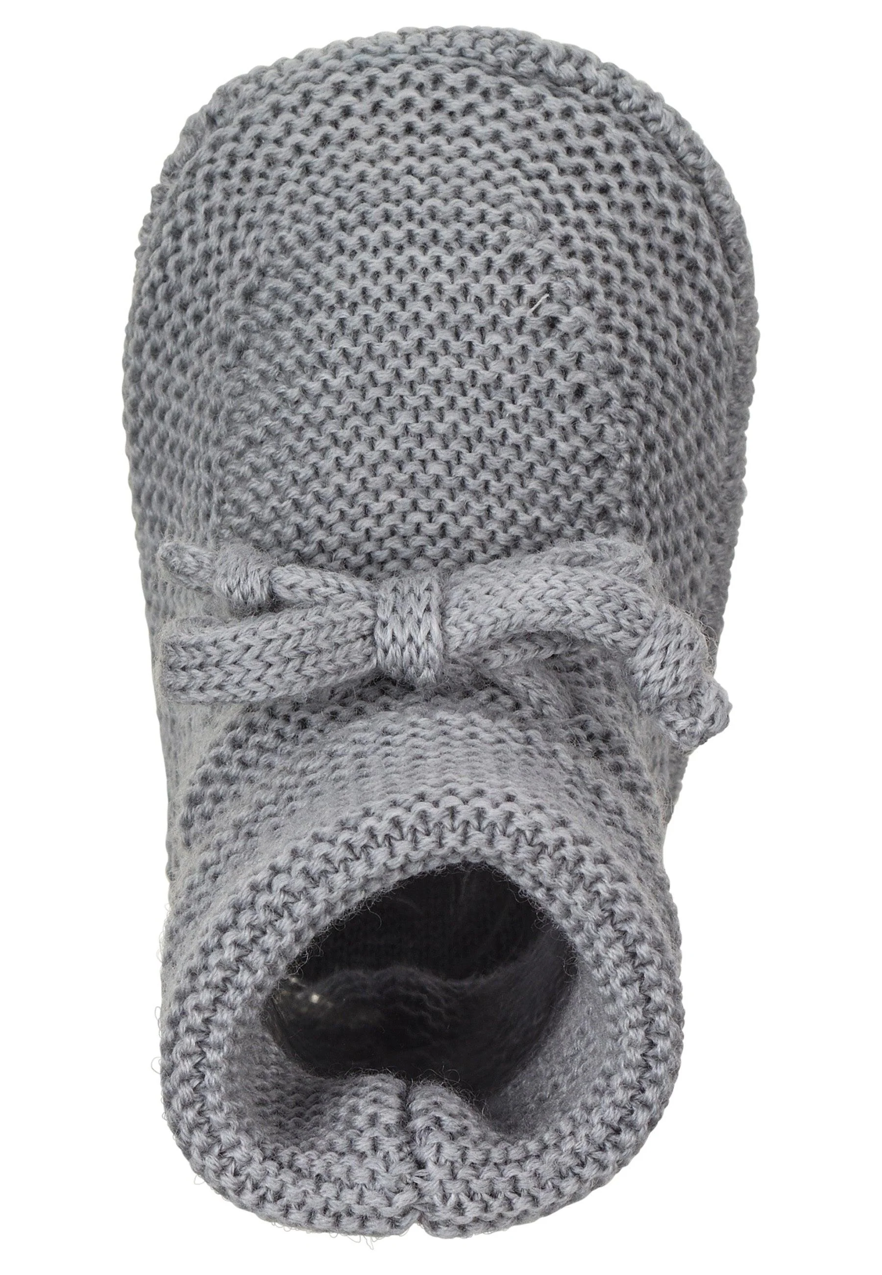 Strick-Schuh aus Wolle (Merino) zum Binden