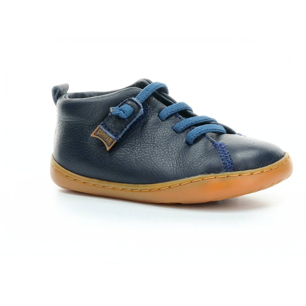 Camper Peu Cami Sella Hypnos Abeja  (80153-082 First Walkers) schwarze Mid Cut Barfußschuhe