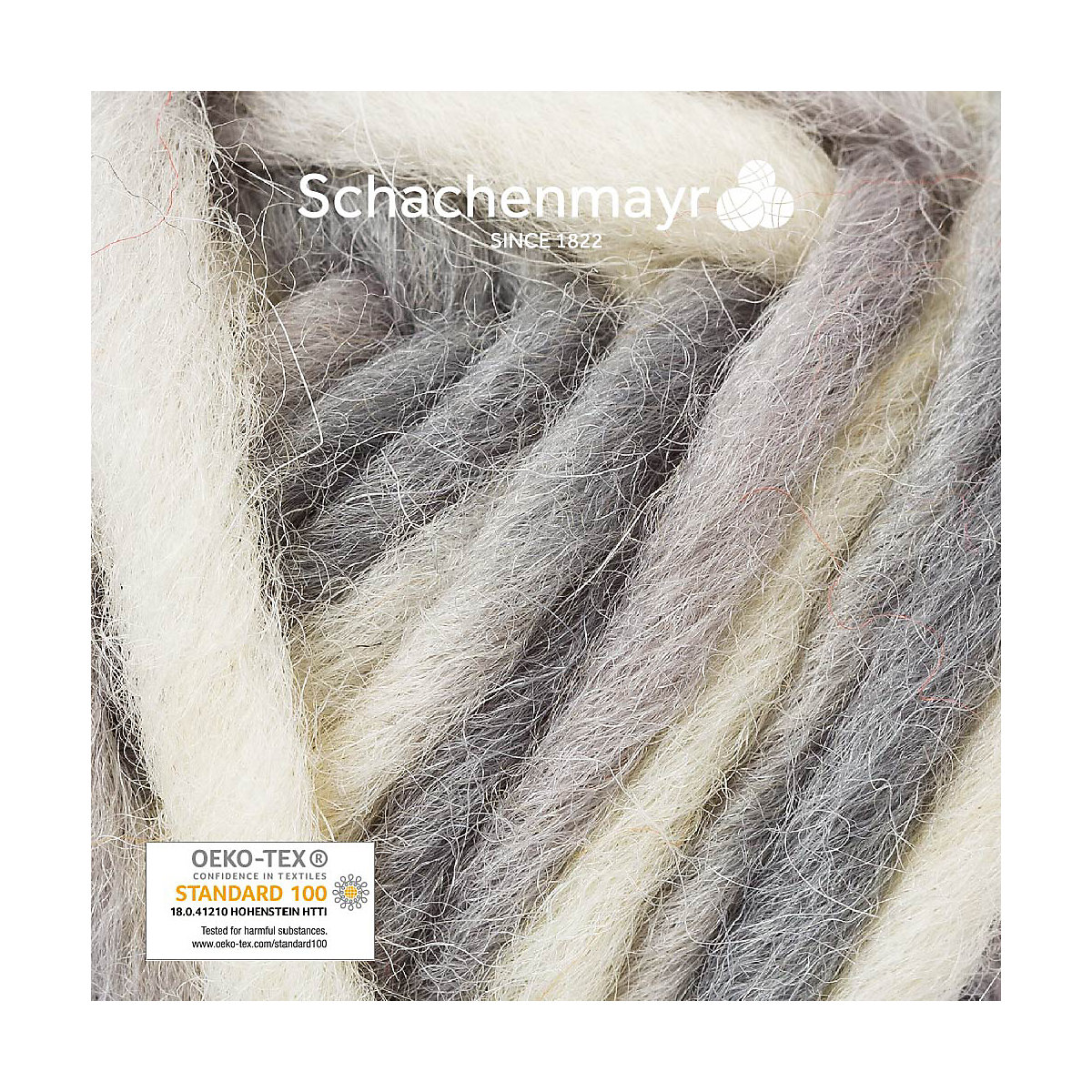 Filzgarne Wash+Filz-it! Multicolor, 50g natur-grau
