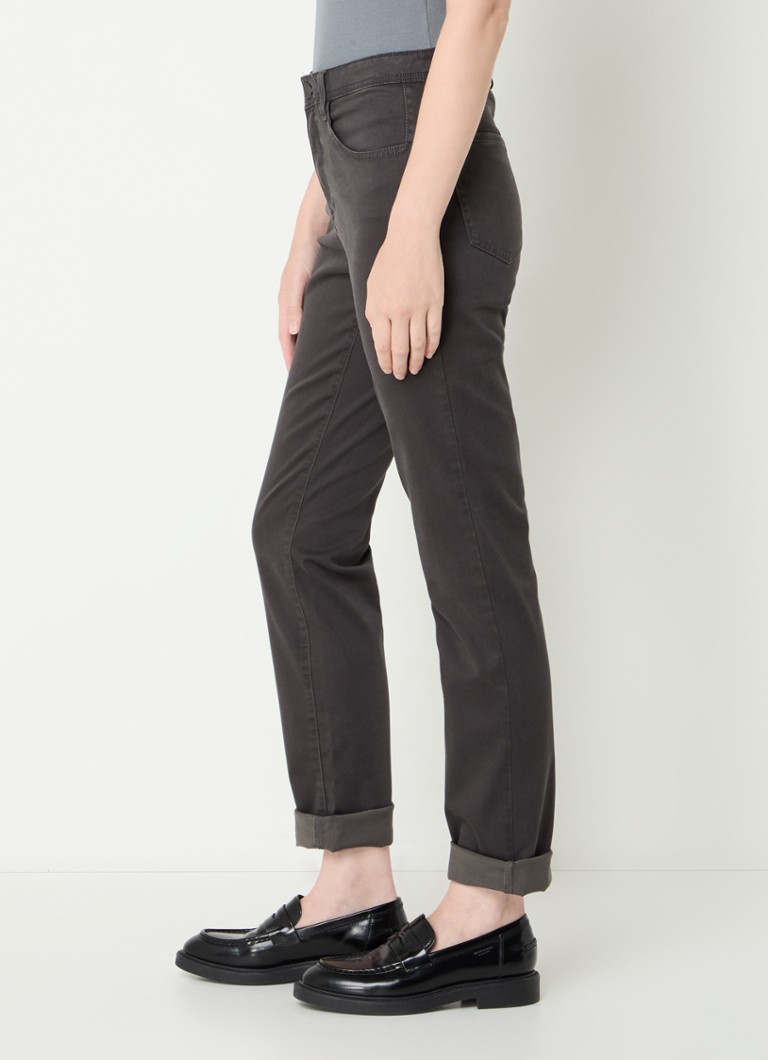 BRAX  Mary mid waist slim fit chino in lyocellblend met stretch