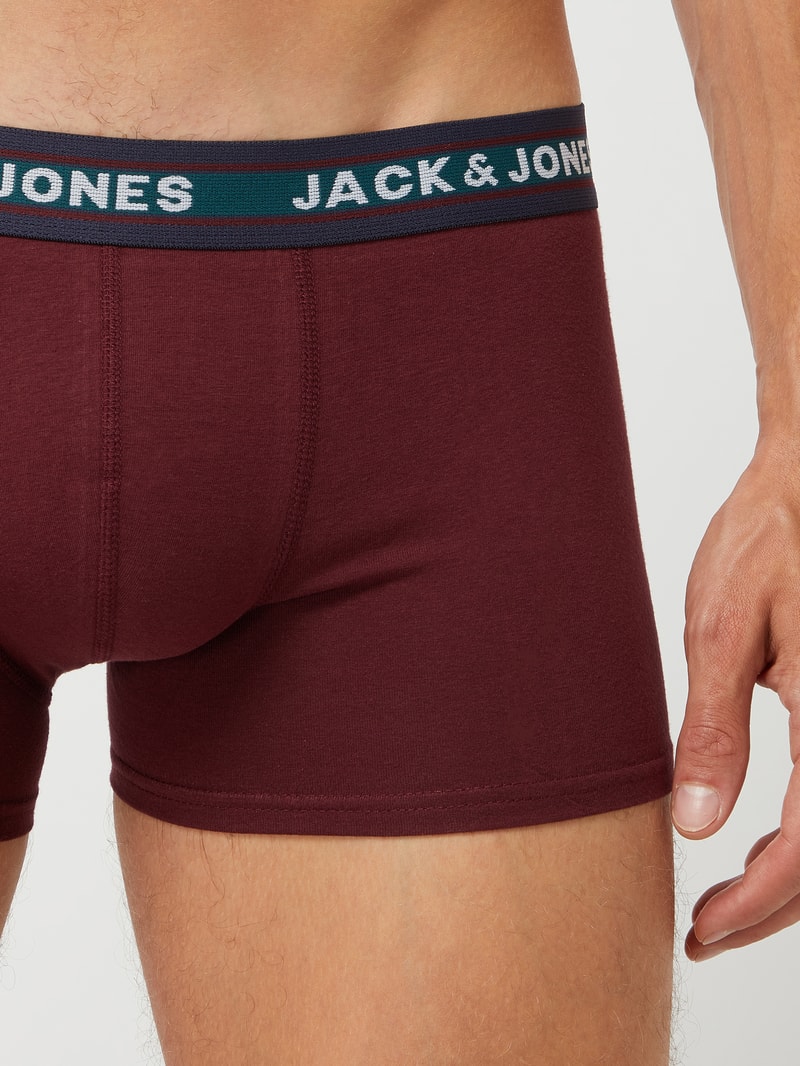 Trunks mit Stretch-Anteil im 5er-Pack in dunkelgrau meliert