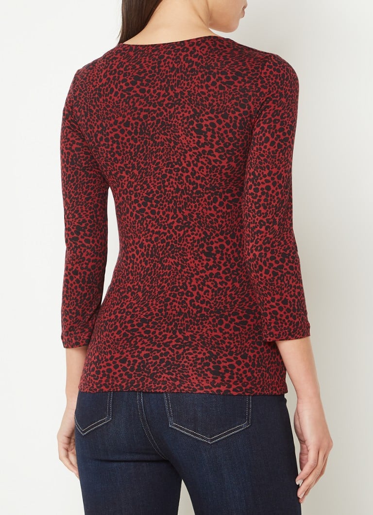 Top Hobbs Debbie con stampa animalier
