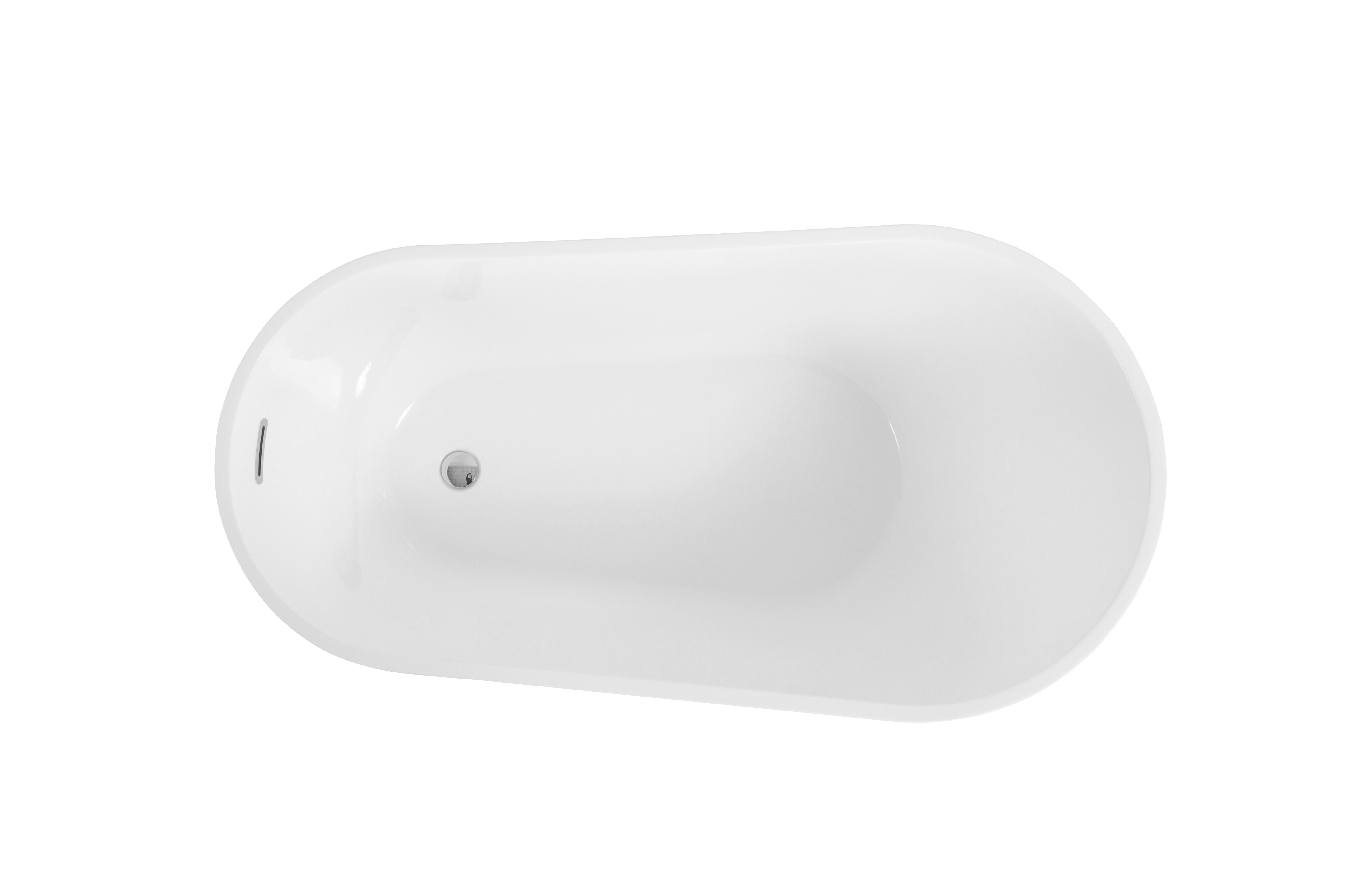 DOTMALL Badewanne Acryl freistehende Badewanne Moderne freistehende Badewanne