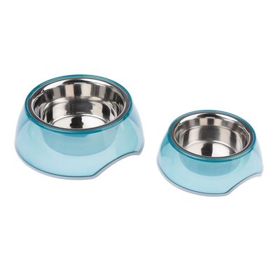 TIAKI Anti-Rutsch-Napf, transparent blau