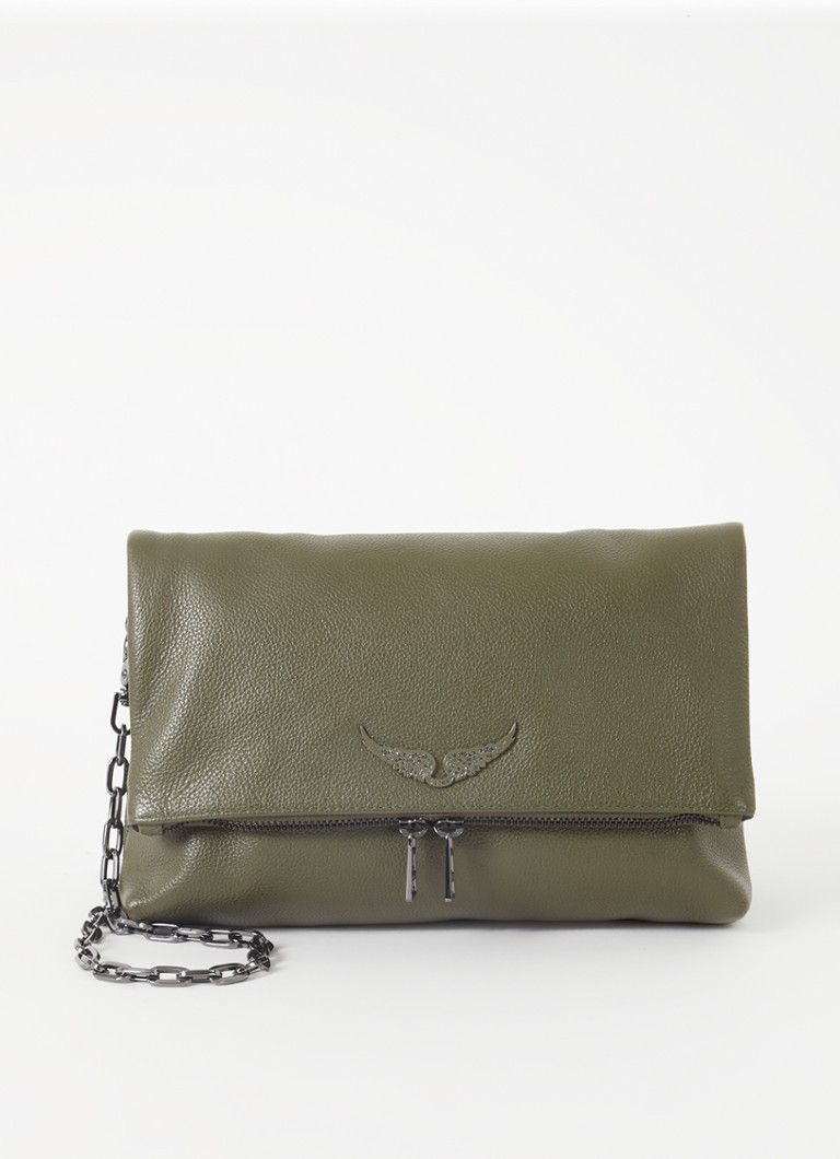 Zadig&Voltaire Rocky leather shoulder bag