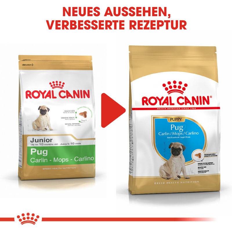 ROYAL CANIN Hundetrockenfutter ROYAL CANIN Mops Puppy 1,5 kg