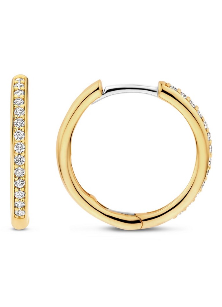 TI SENTO - Milano Gold-plated Earrings 7959ZY