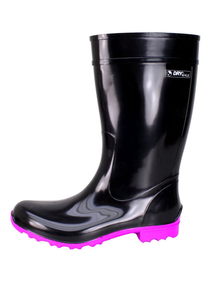 Bockstiegel Regenstiefel Luisa in schwarz pink günstig kaufen