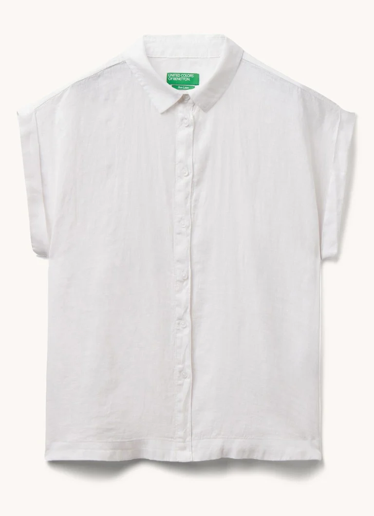 Benetton  Blouse van linnen