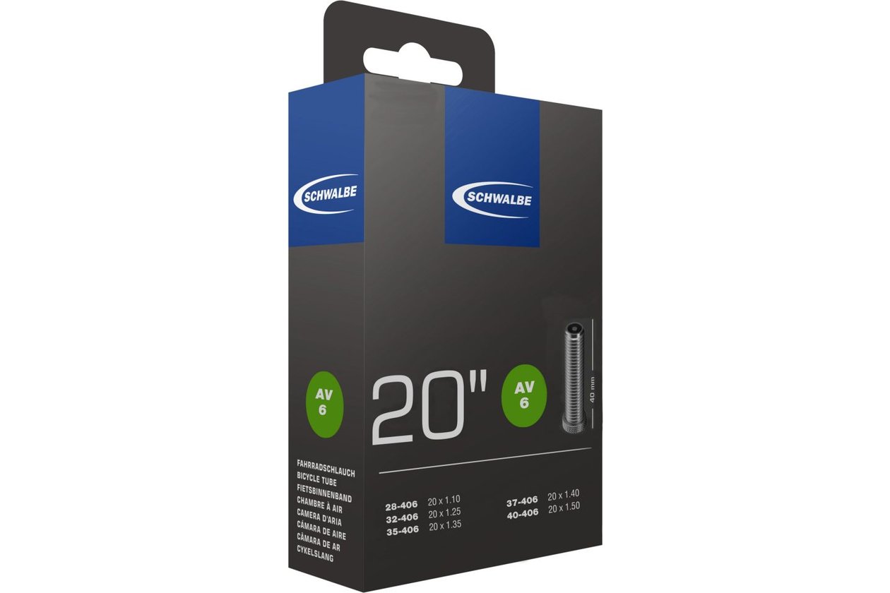 Schwalbe AV6 Schlauch 20 Zoll - 40 mm
