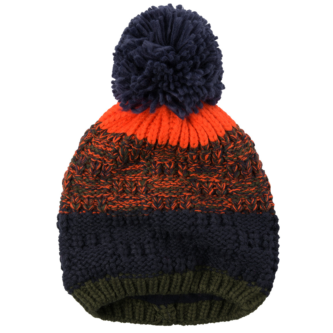 Jungen Strickmütze mit Pompon