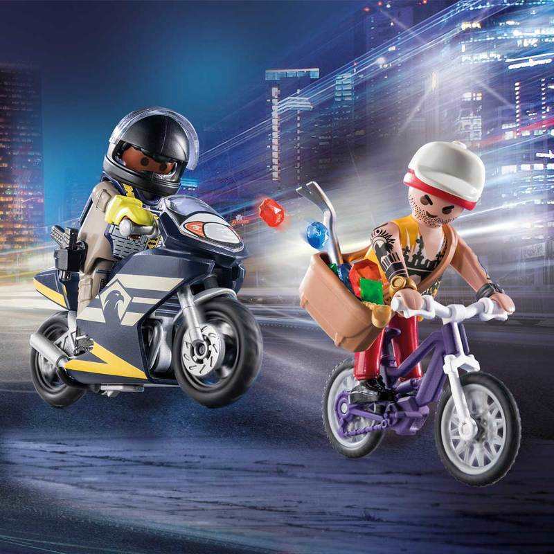 71255 Starter pack Agent et Voleur Playmobil City ACtion