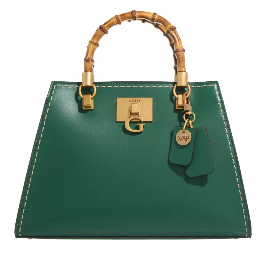Guess - Guess Handle Bags Bambus Green - grün