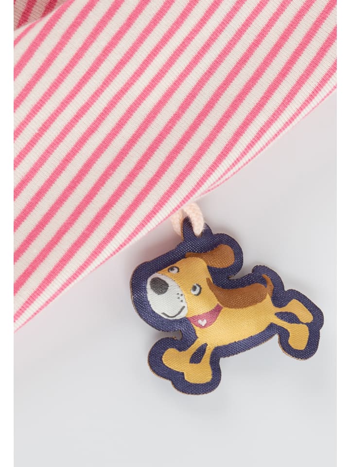 Sigikid Kleid Funny Dog in Rosa/Weiß günstig kaufen