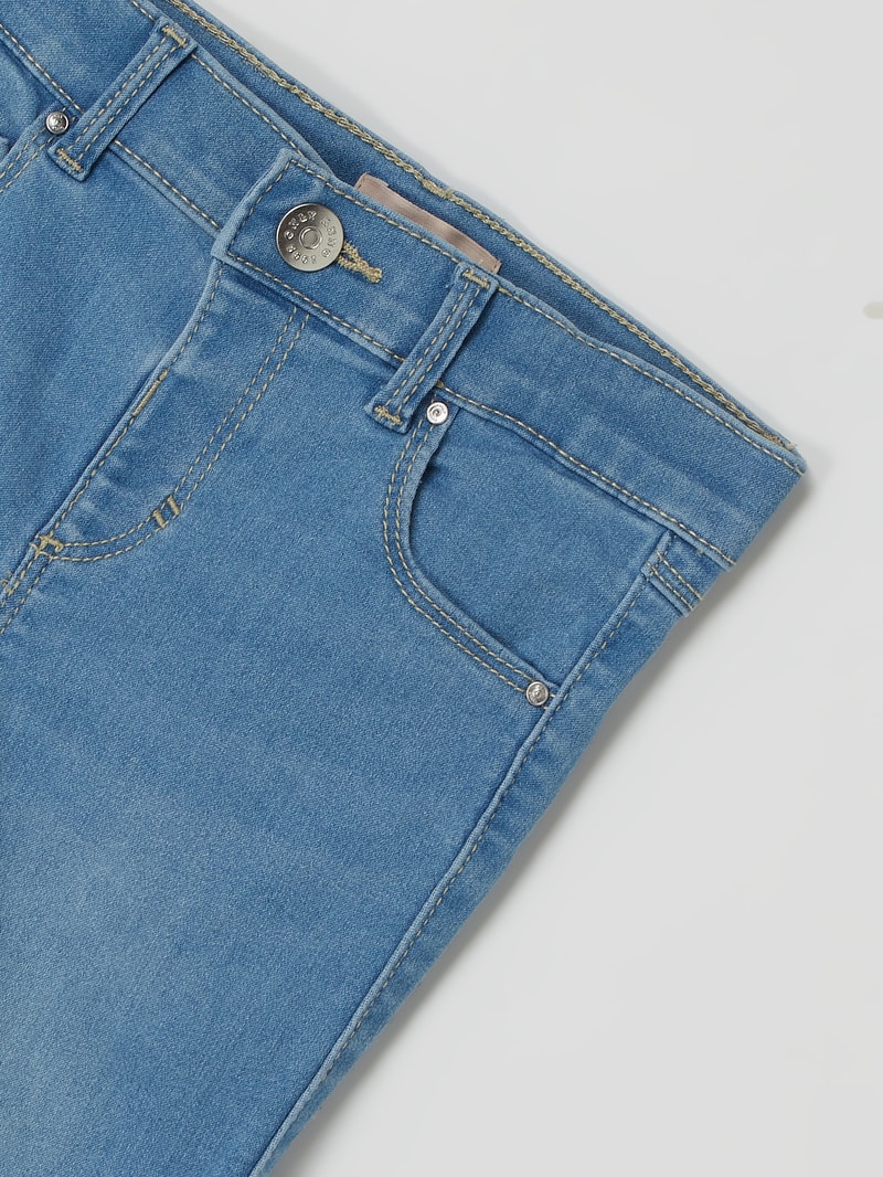 Skinny Fit Jeans mit Stretch-Anteil Modell 'Royal' in jeans