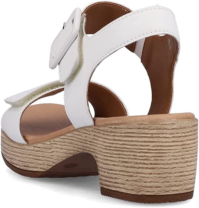REMONTE Klassische Sandalen weiss