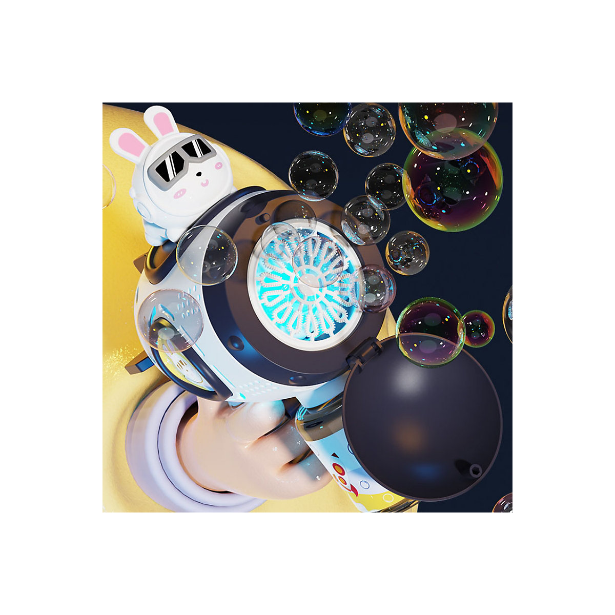 Bubble Gun Raketenwerfer Bubble Blower für Kinder Seife Bubble Maker Sommers pielzeug Astronaut automatische Blasen maschine für Kinder
