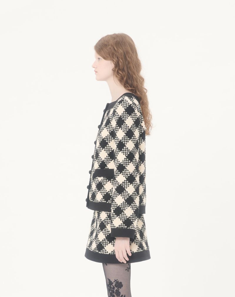 Jaqueta Damier Tweed