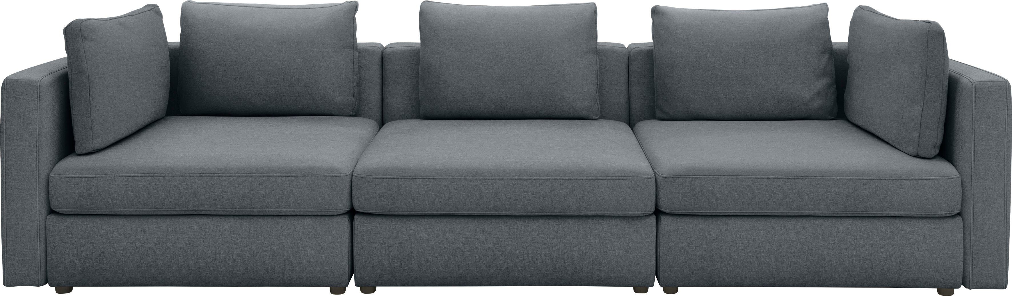 DOMO collection 3-Sitzer Solskin, Speziell für Outdoor, witterungsbeständig, incl. Schutzhülle