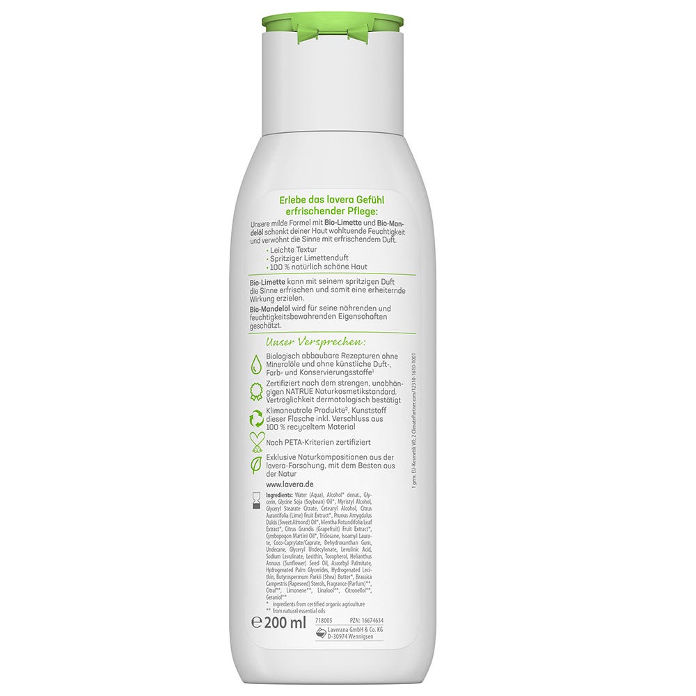 Lavera Bodylotion Erfrischend 200 ml