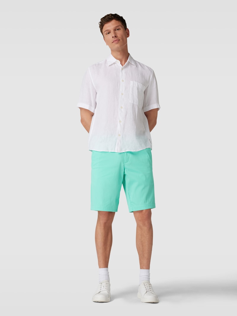 Bermudas mit elastischem Bund Modell 'Liem' in mint