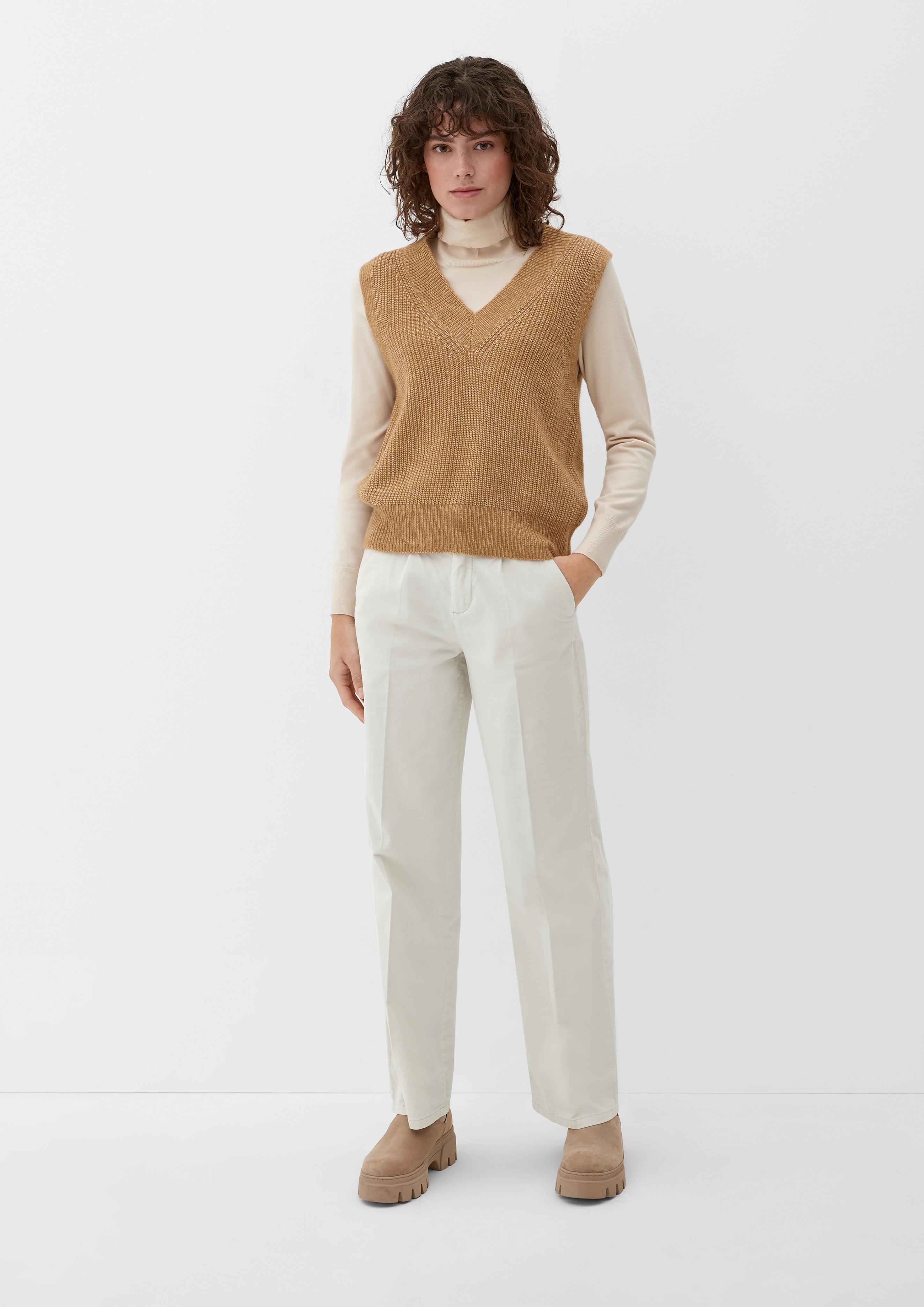 Strickpullunder mit V-Ausschnitt  2124205-8469