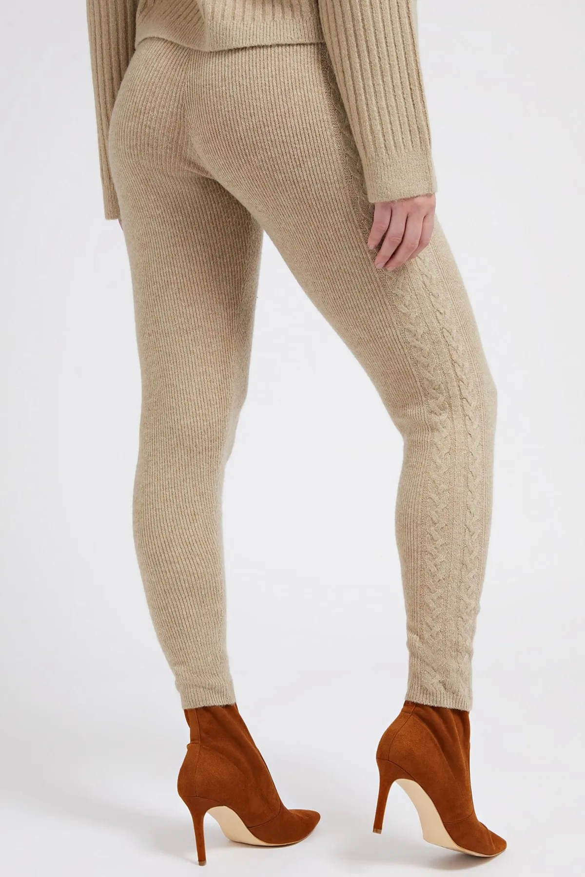 Guess  Leggings - Grau - Mittlerer Bund