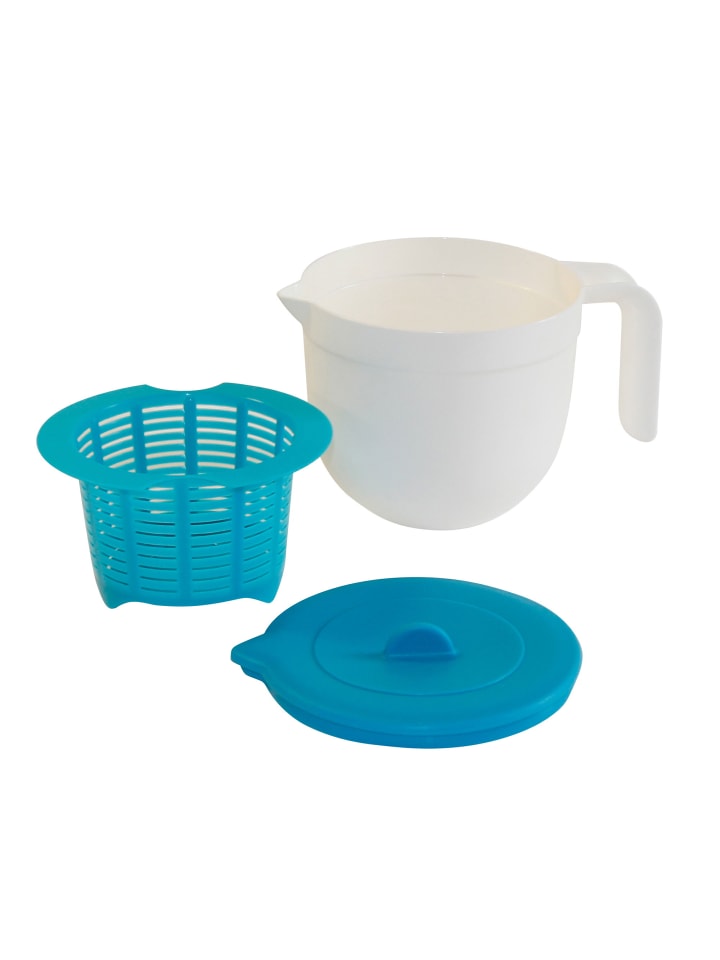 Stoneline Frischkäse- und Tofu-Zubereiter-Set, 3-tlg. in Blau günstig kaufen onesize