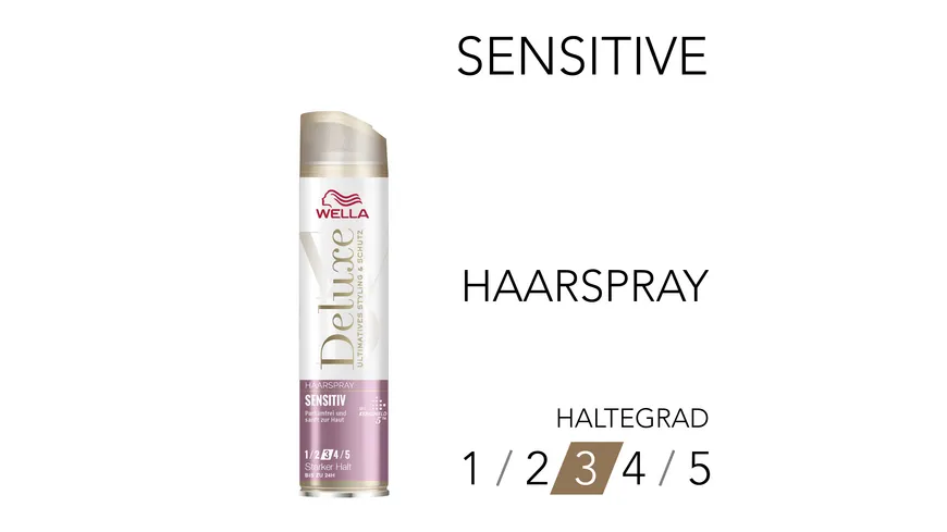 WELLA Deluxe Sensitiv Haarspray 250 ml