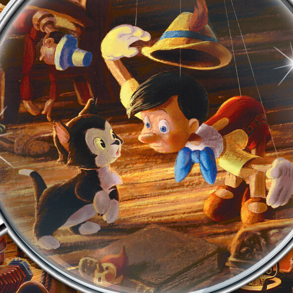Puzzle Disney Geppettos Pinocchio, 1.000 Teile