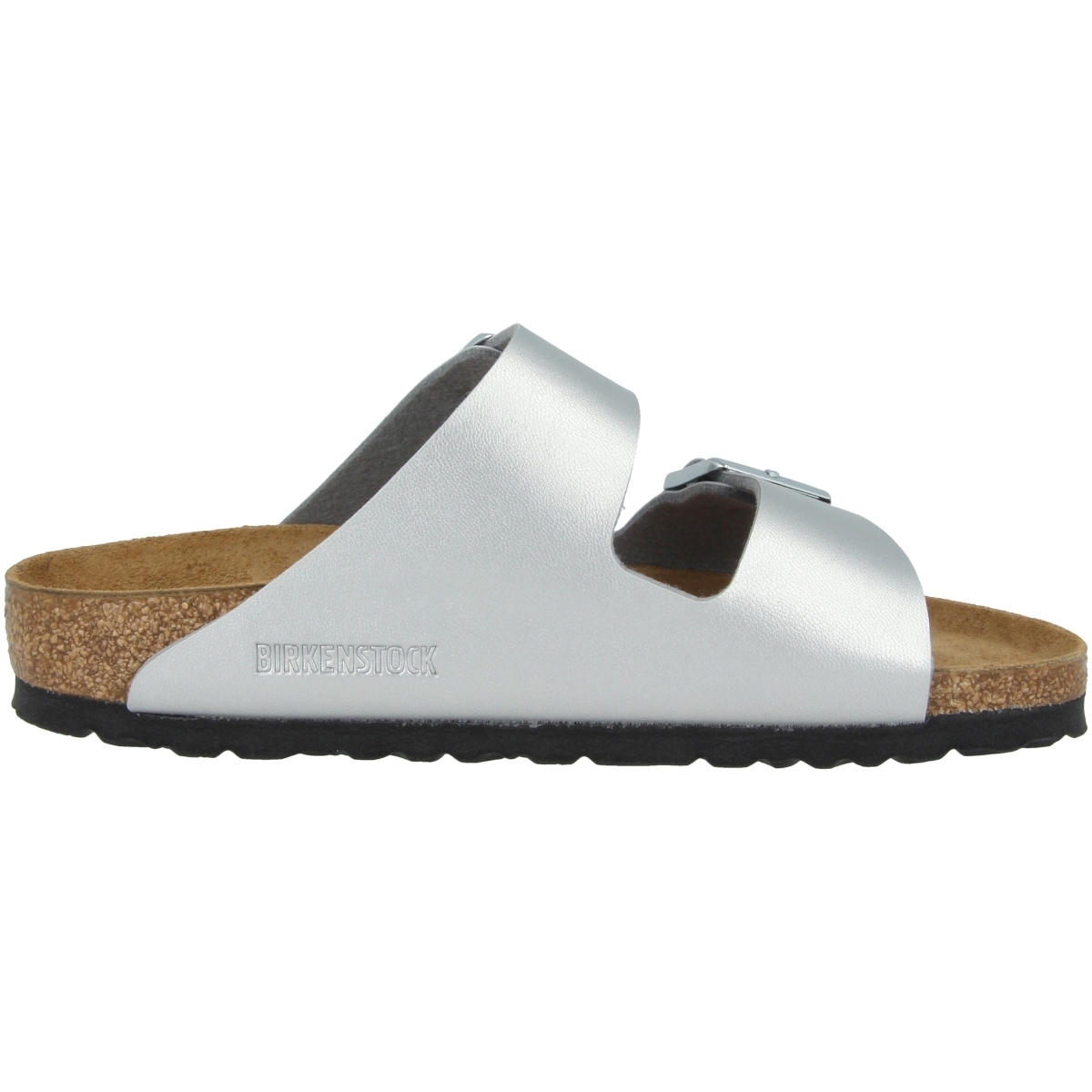 Birkenstock Arizona Sandale silber
