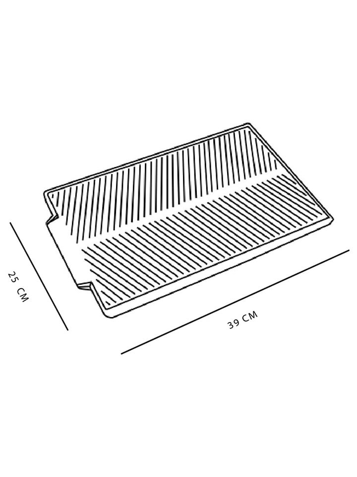 UTILITY Abtropfmatte in Grün - (L)39 x (B)25 cm günstig kaufen onesize