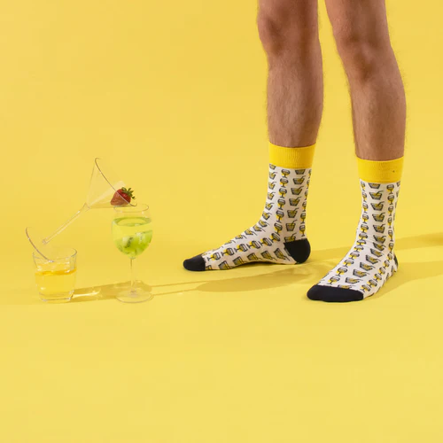 Pablo & Marie white socks