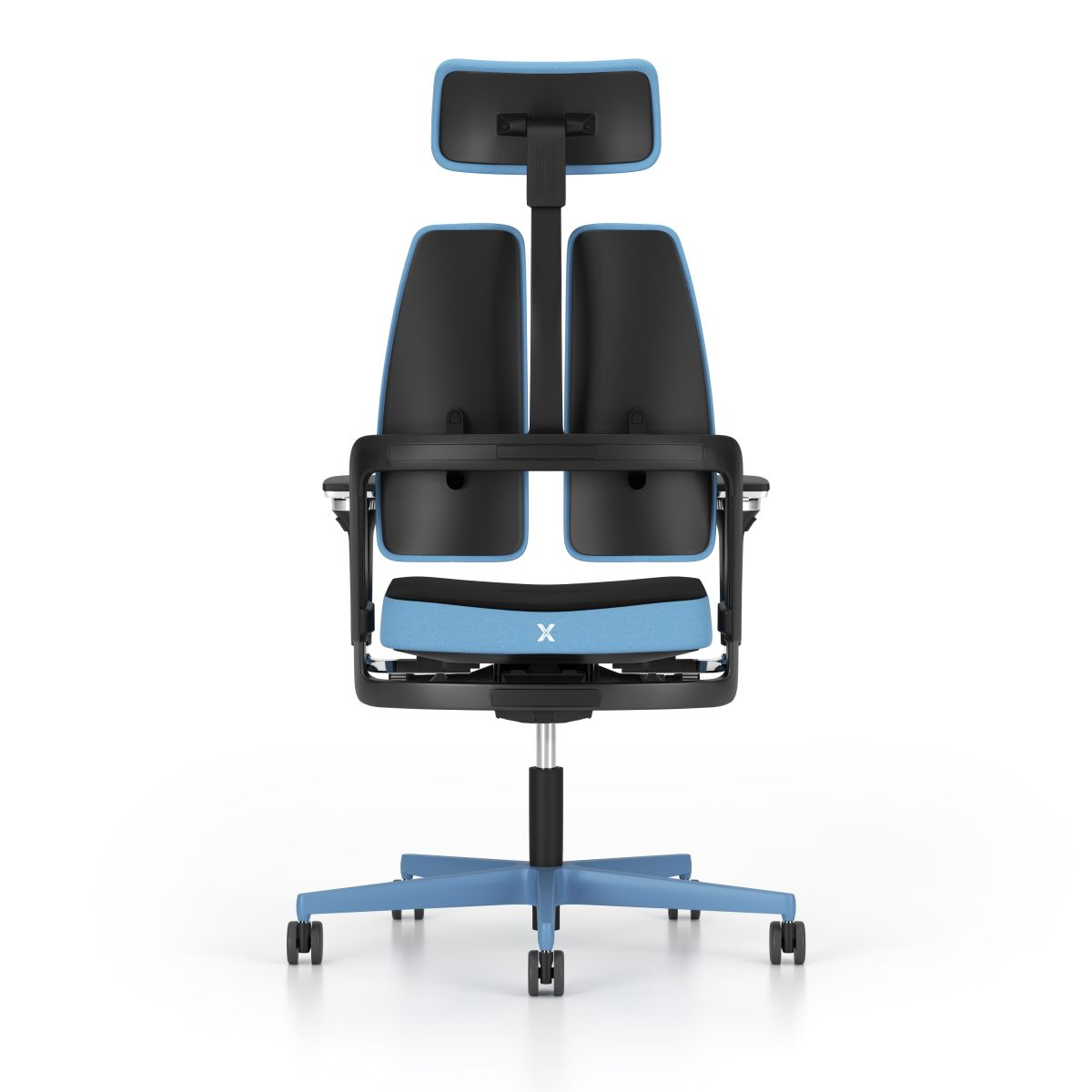 Gamingstuhl Xilium Schwarz-Blau