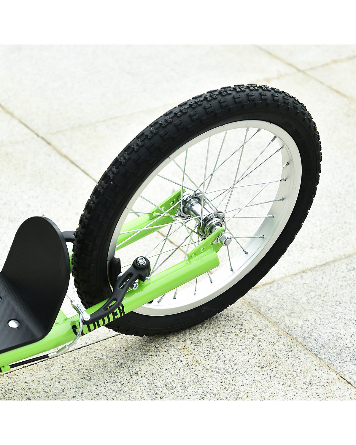 Kinderscooter mit Handbremse