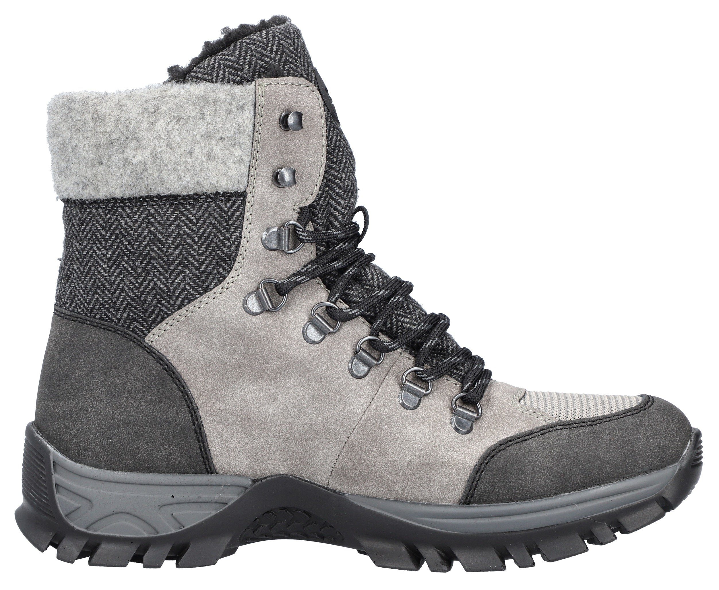 Rieker Winterboots Outdoorschuh in Bergsteiger-Optik