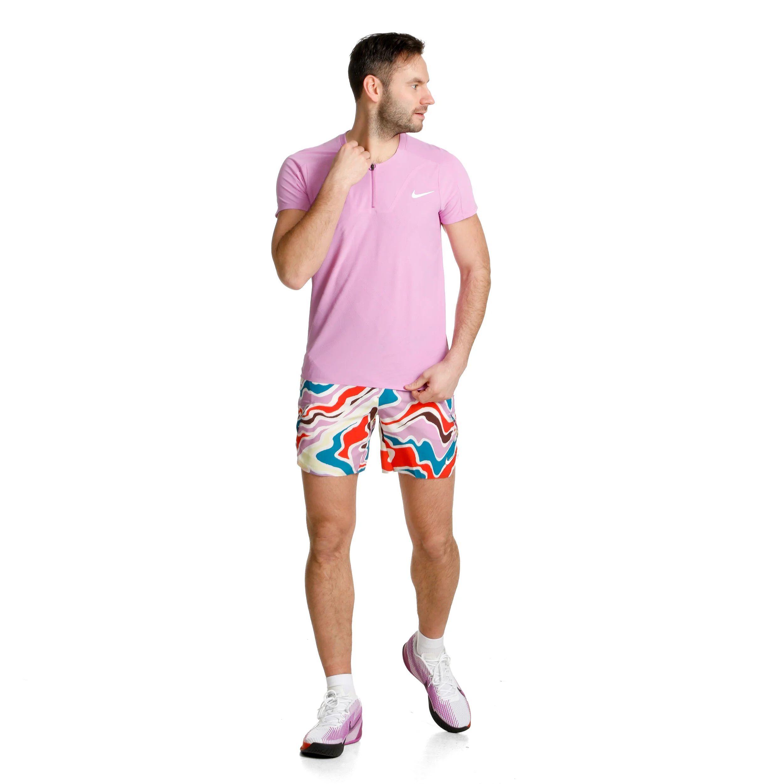 Dri-Fit Court Slam Ultra MB Polo Herren - Lila