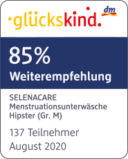 Periodenunterwäsche Hipster schwarz Gr. M, 1 St