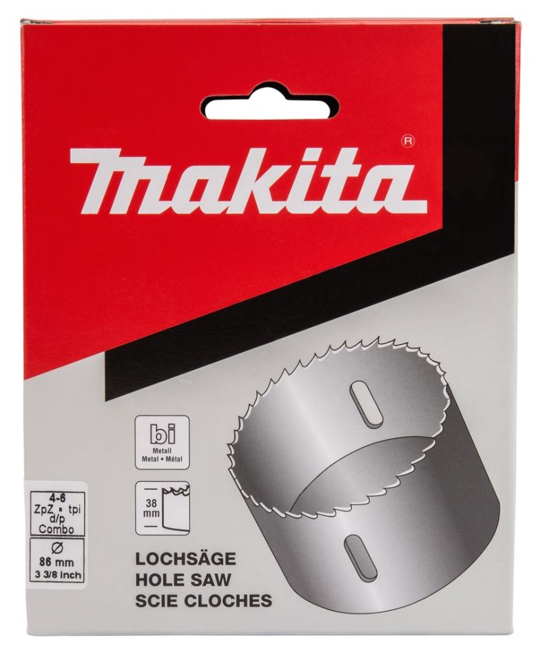 Makita Accessoires P-52691 Gatzaag 86 mm HSS Bi-metaal Wit