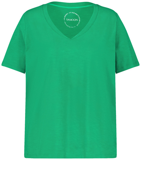 V-Shirt aus Bio-Baumwolle