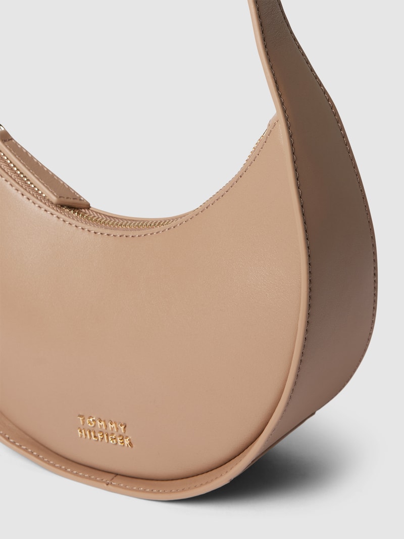 Saddle Bag aus Leder in taupe