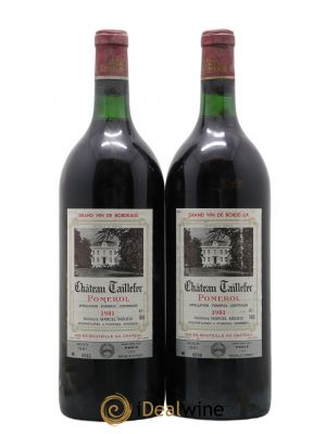 Château Taillefer  1981 - Lot de 2 Magnums