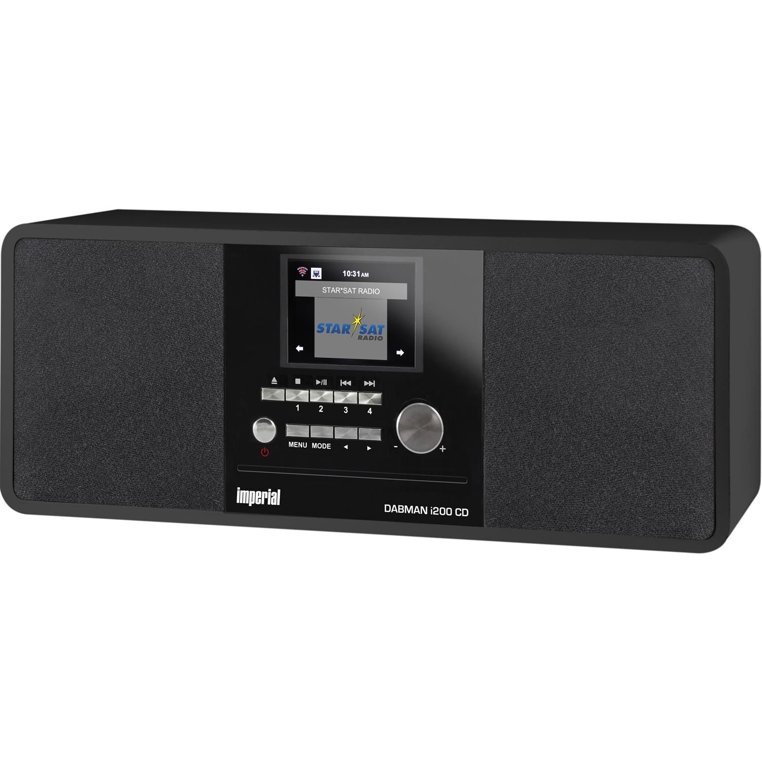 IMPERIAL DABMAN i200 DAB+/FM Internetradio mit CD Player