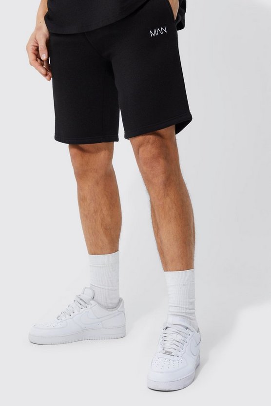 Tall lockere Man Jersey-Shorts